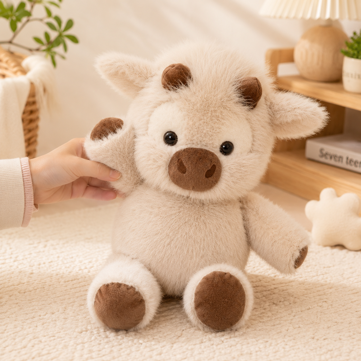 Peluche Vache qui Court