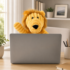 Peluche Lion doudou mignon pour enfant