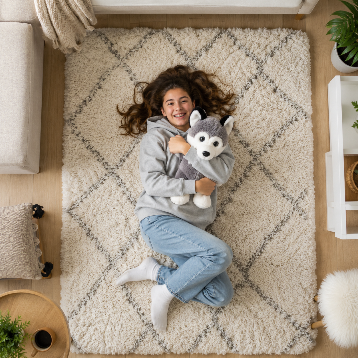 Husky en Peluche