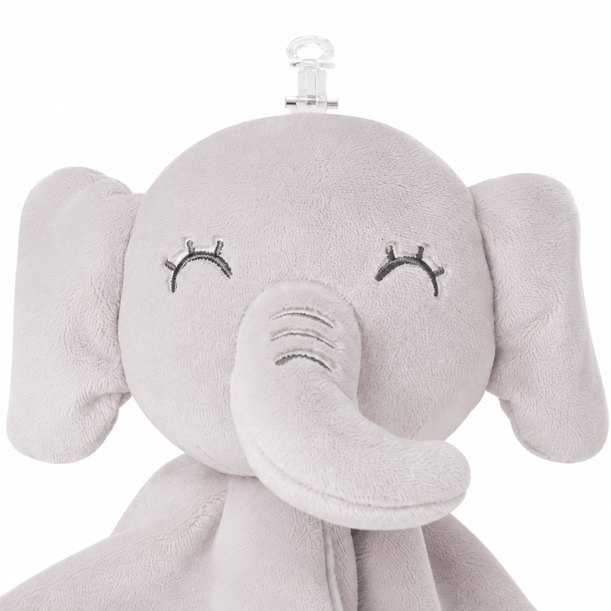 Doudou Éléphant Gris pour nouveau-né