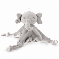 Doudou Éléphant Gris pour nouveau-né