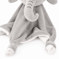 Doudou Éléphant Gris pour nouveau-né
