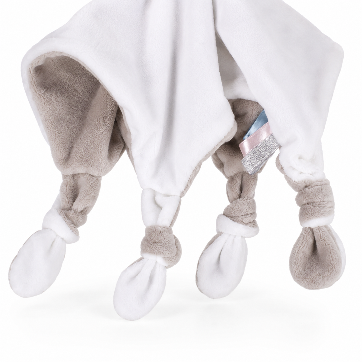 Doudou Lapin Blanc pour nouveau-né