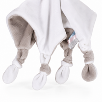 Doudou Lapin Blanc pour nouveau-né
