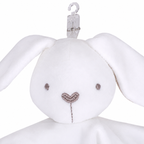 Doudou Lapin Blanc pour nouveau-né