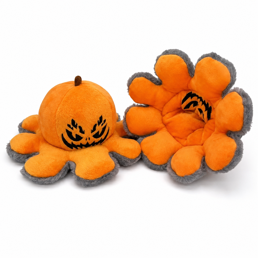 Peluche Réversible Citrouille