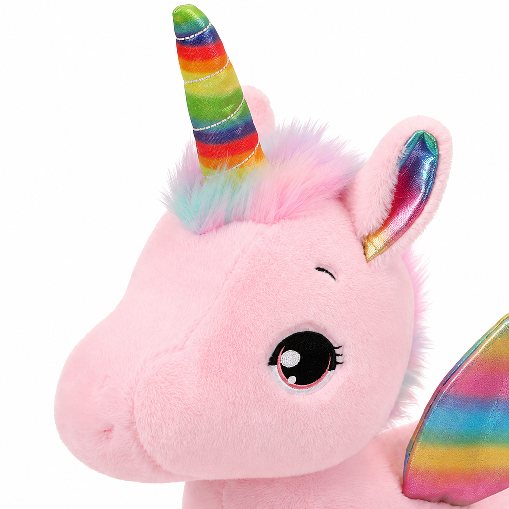Licorne en Peluche Géante Kawaii