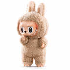 Peluche type Labubu colorée
