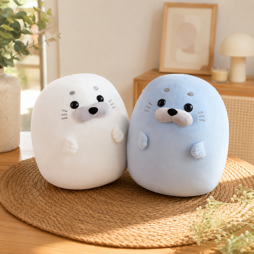 Peluche Phoque Colorée