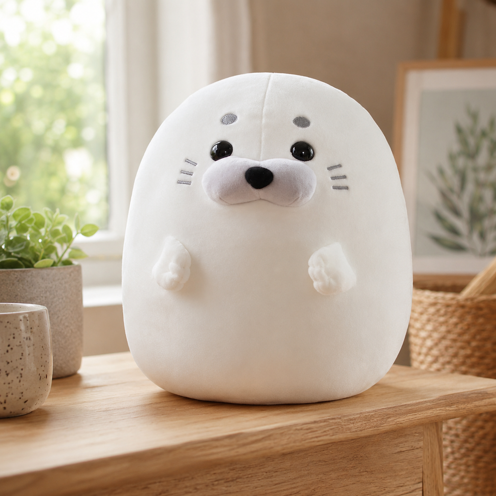 Peluche Phoque Colorée