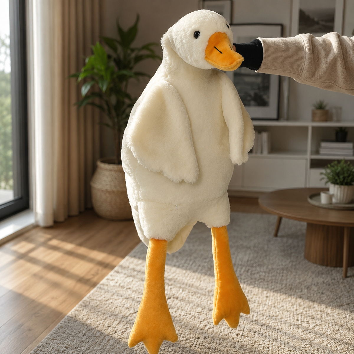 Peluche Canard Géante