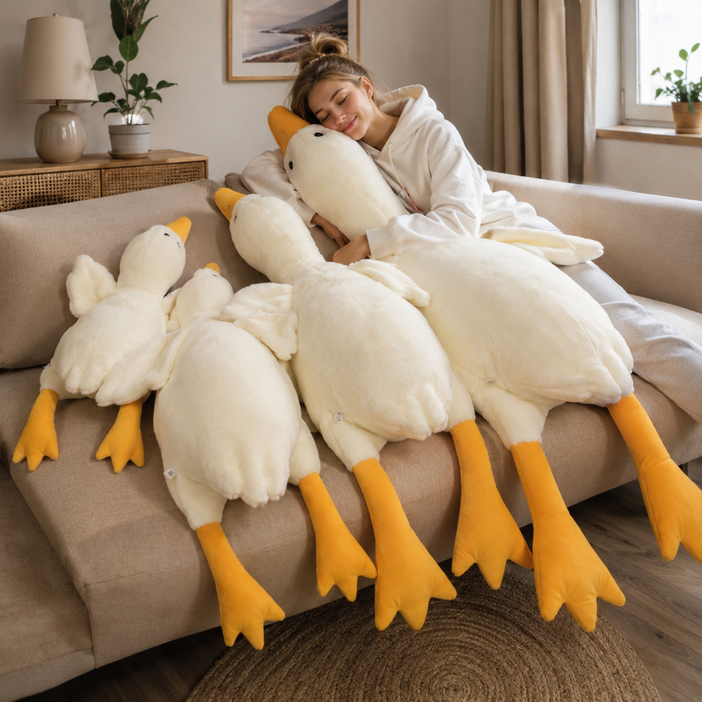 Peluche Canard Géante