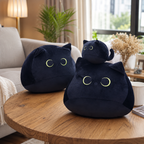 Peluche Chat Noir Kawaii
