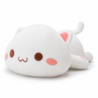 Peluche Chat Kawaii Couché