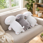 Peluche Chat Kawaii Couché