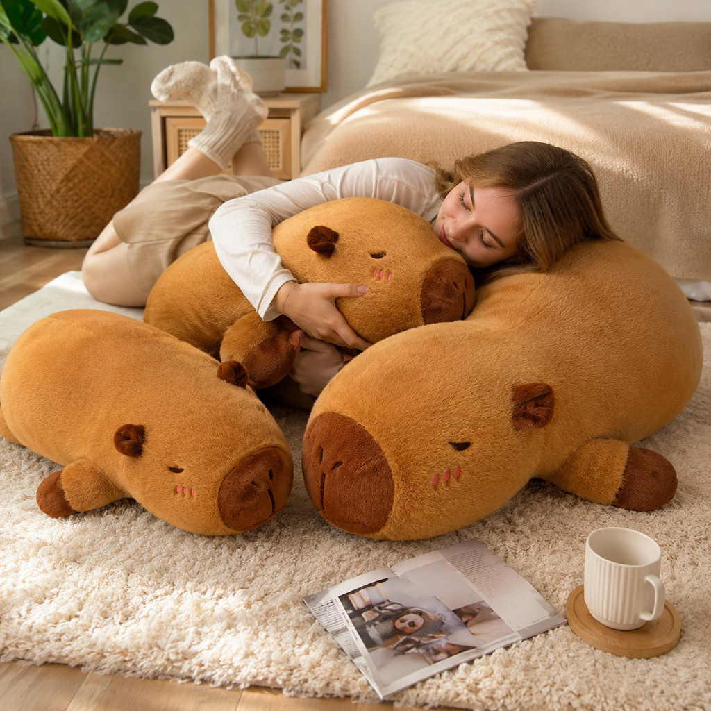 Peluche Capybara Géante