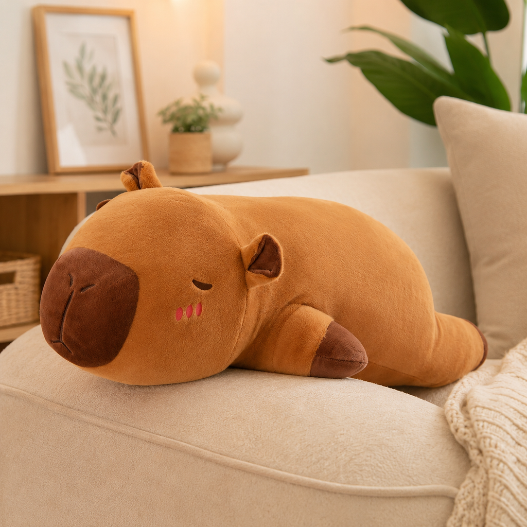 Peluche Capybara Géante