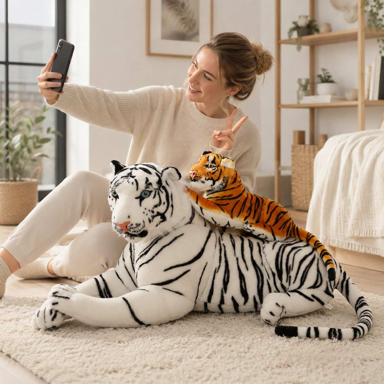 Peluche Tigre Géante