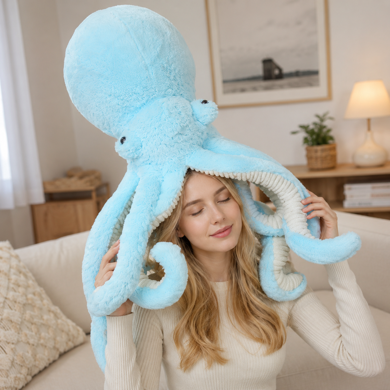 Peluche Pieuvre Colorée
