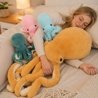 Peluche Pieuvre Colorée