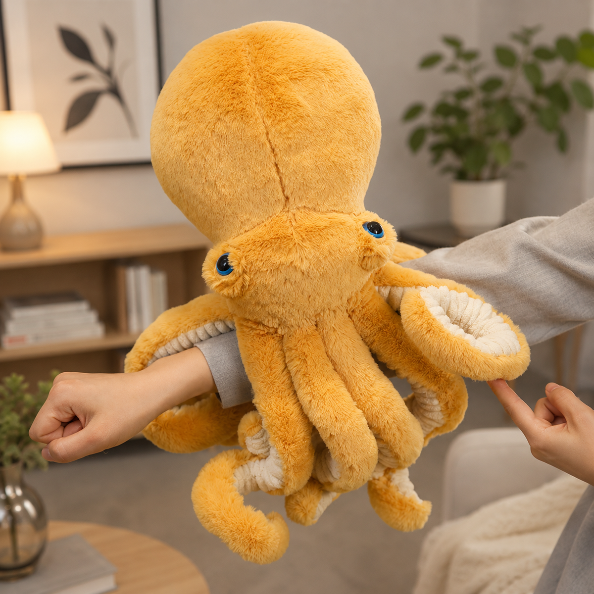 Peluche Pieuvre Colorée