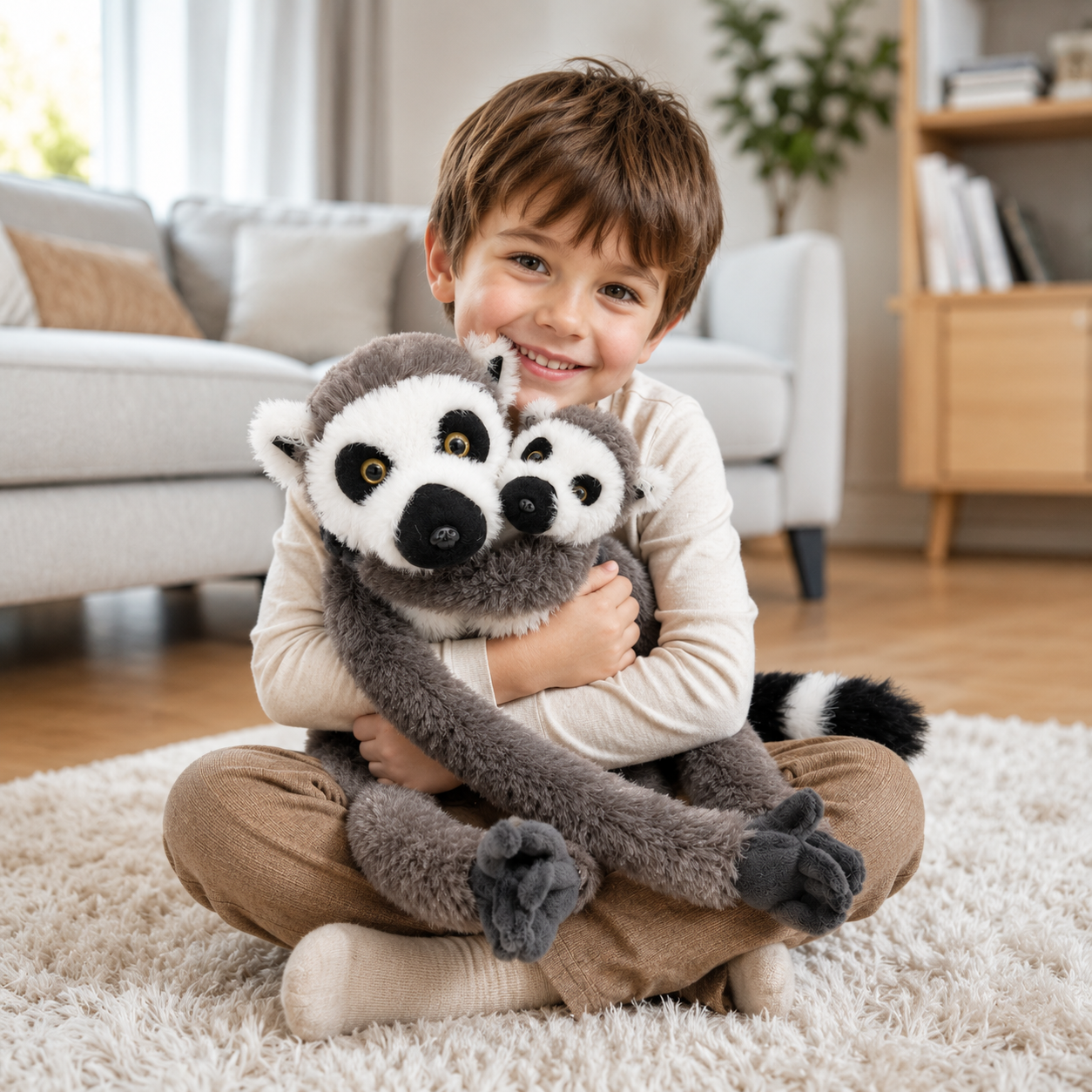 Peluche Lémurien
