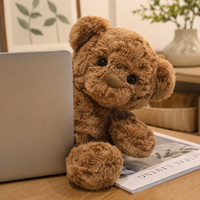 Ours en Peluche Marron/Beige