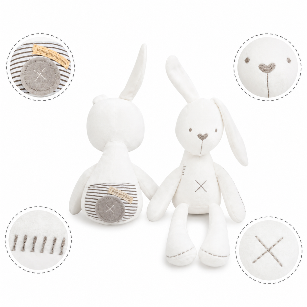 Peluche Lapin Blanc