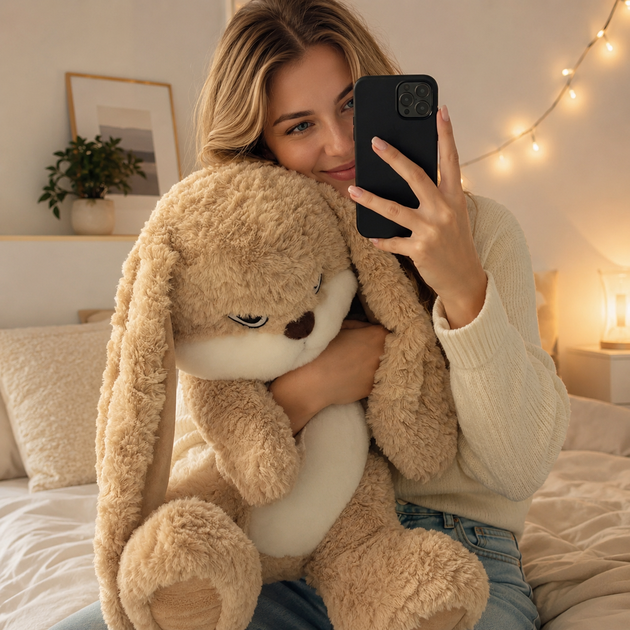 Peluche Lapin Énervé en Colère