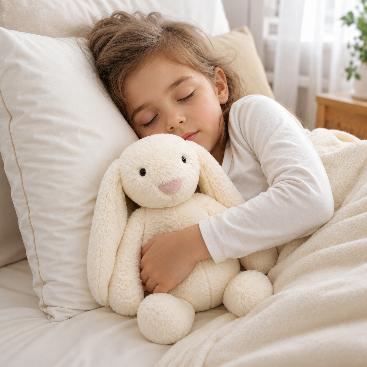 Lapin en Peluche pour Bébé