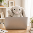 Lapin en Peluche pour Bébé