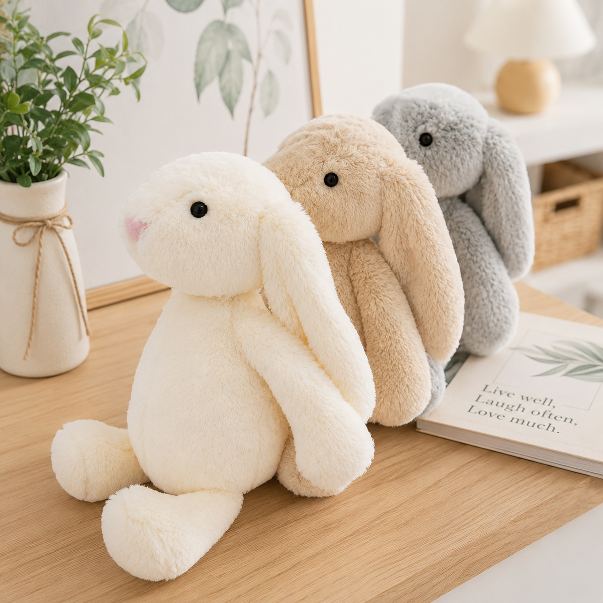 Lapin en Peluche pour Bébé