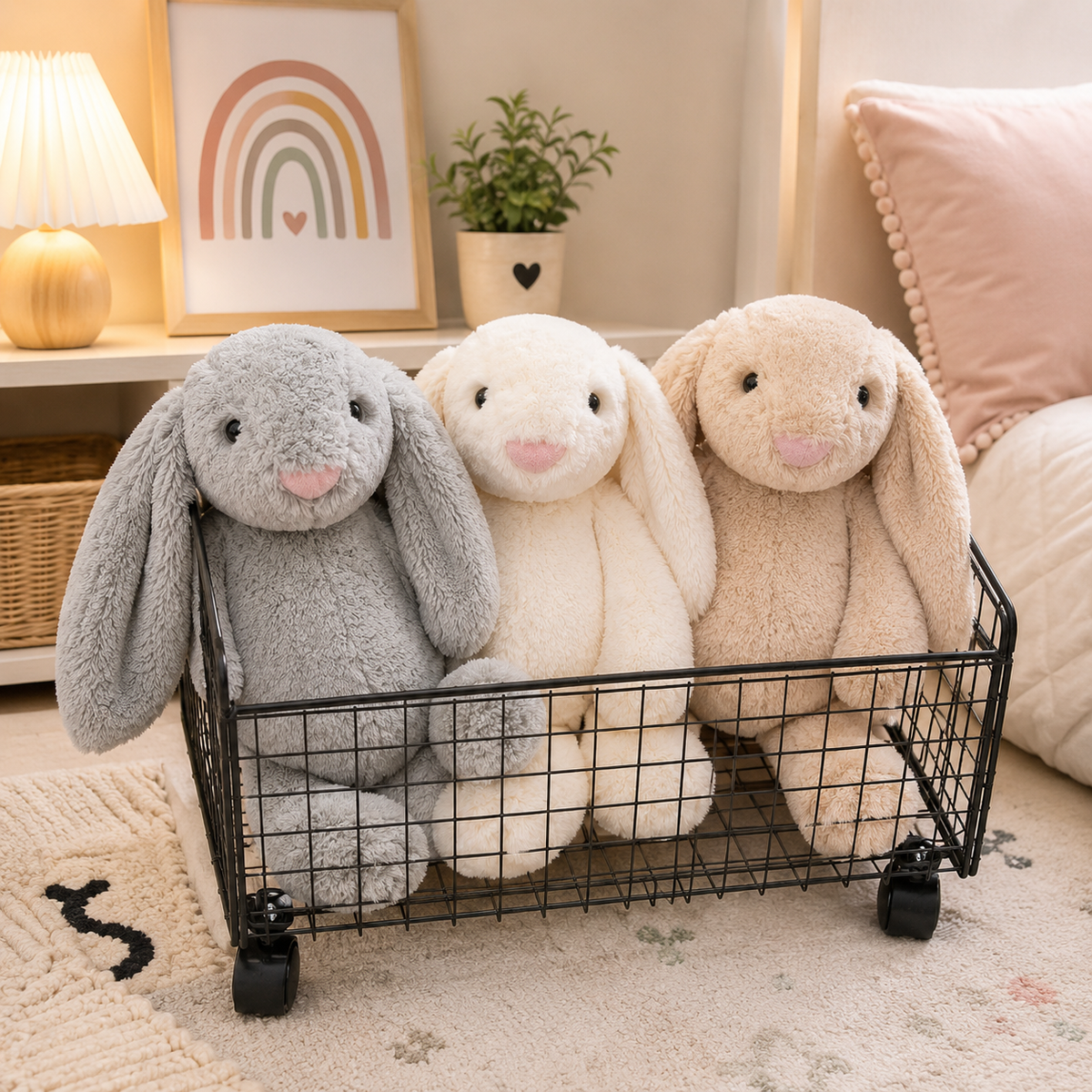 Lapin en Peluche pour Bébé