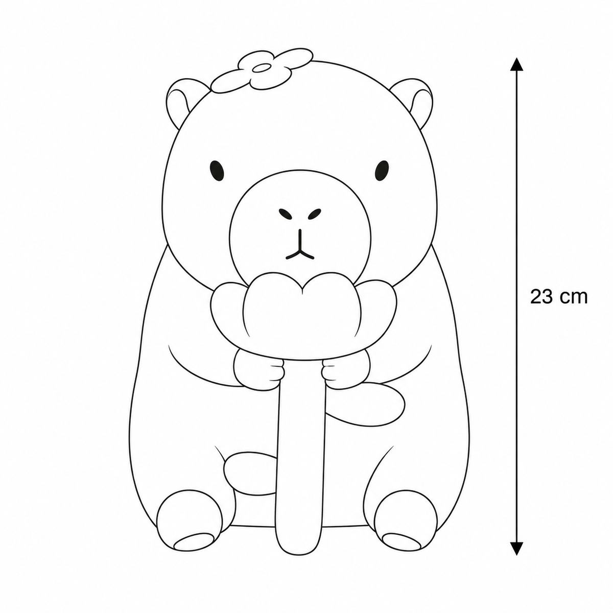Capybara Peluche