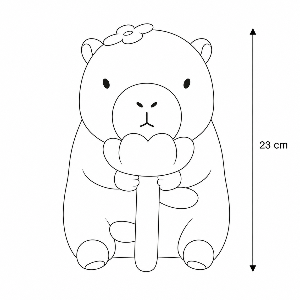 Capybara Peluche