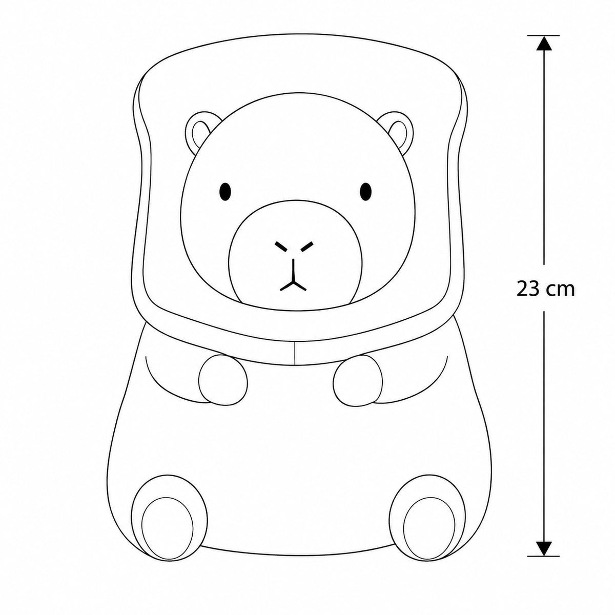 Capybara Peluche