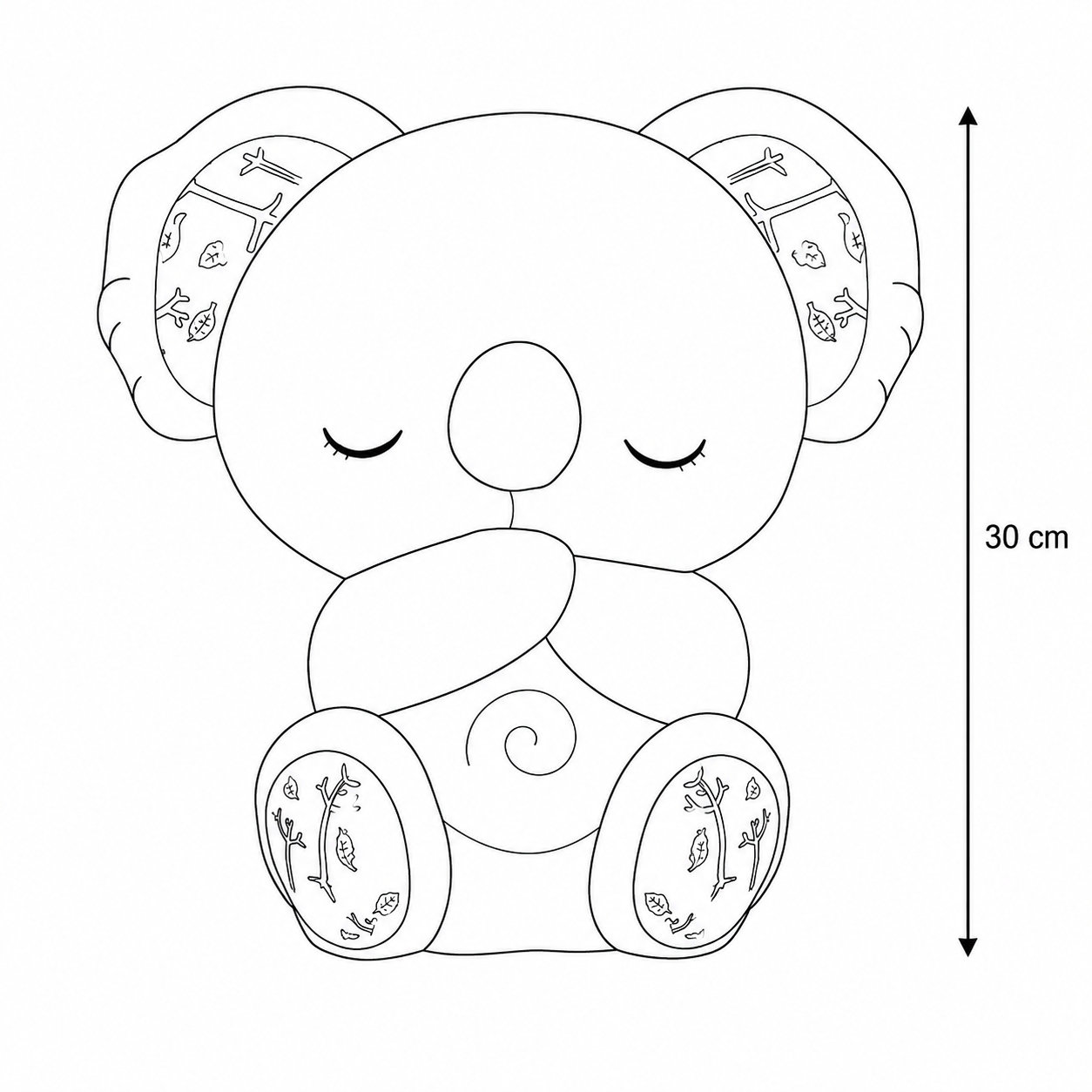 Peluche Koala Apaisante et Respirante pour bébé