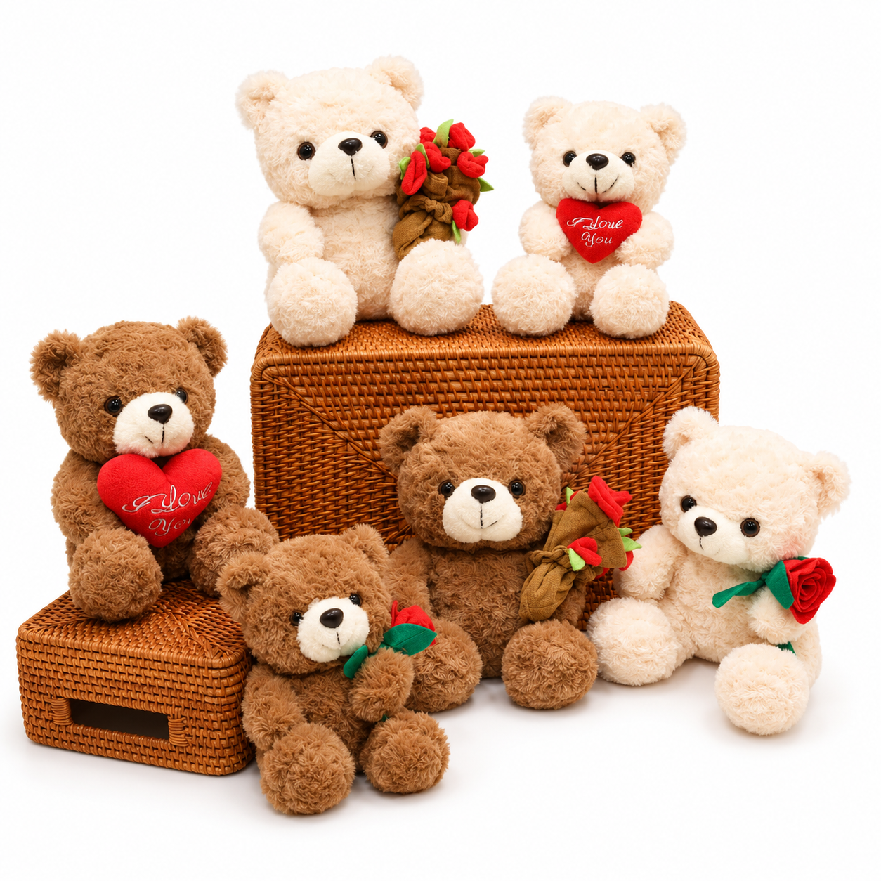 Ours en Peluche Romantique