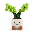 Peluche plante kawaii orchidée douce et colorée