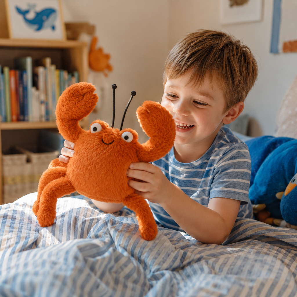 Peluche Homard et Crabe tout doux