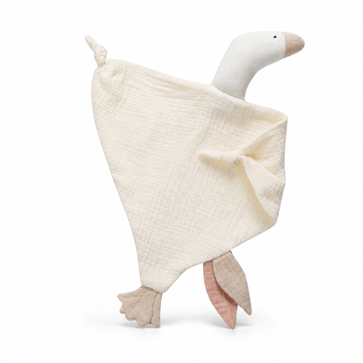 Doudou oie pour bébé