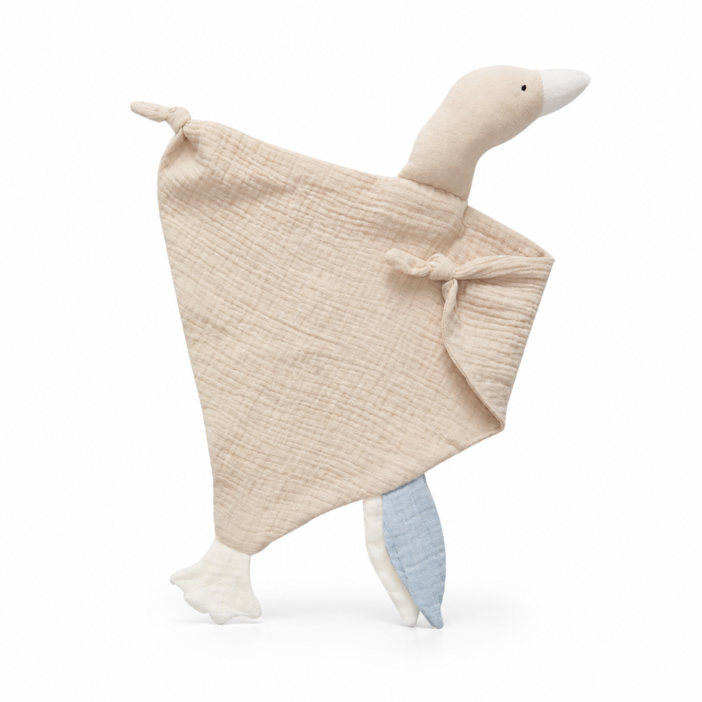 Doudou oie pour bébé