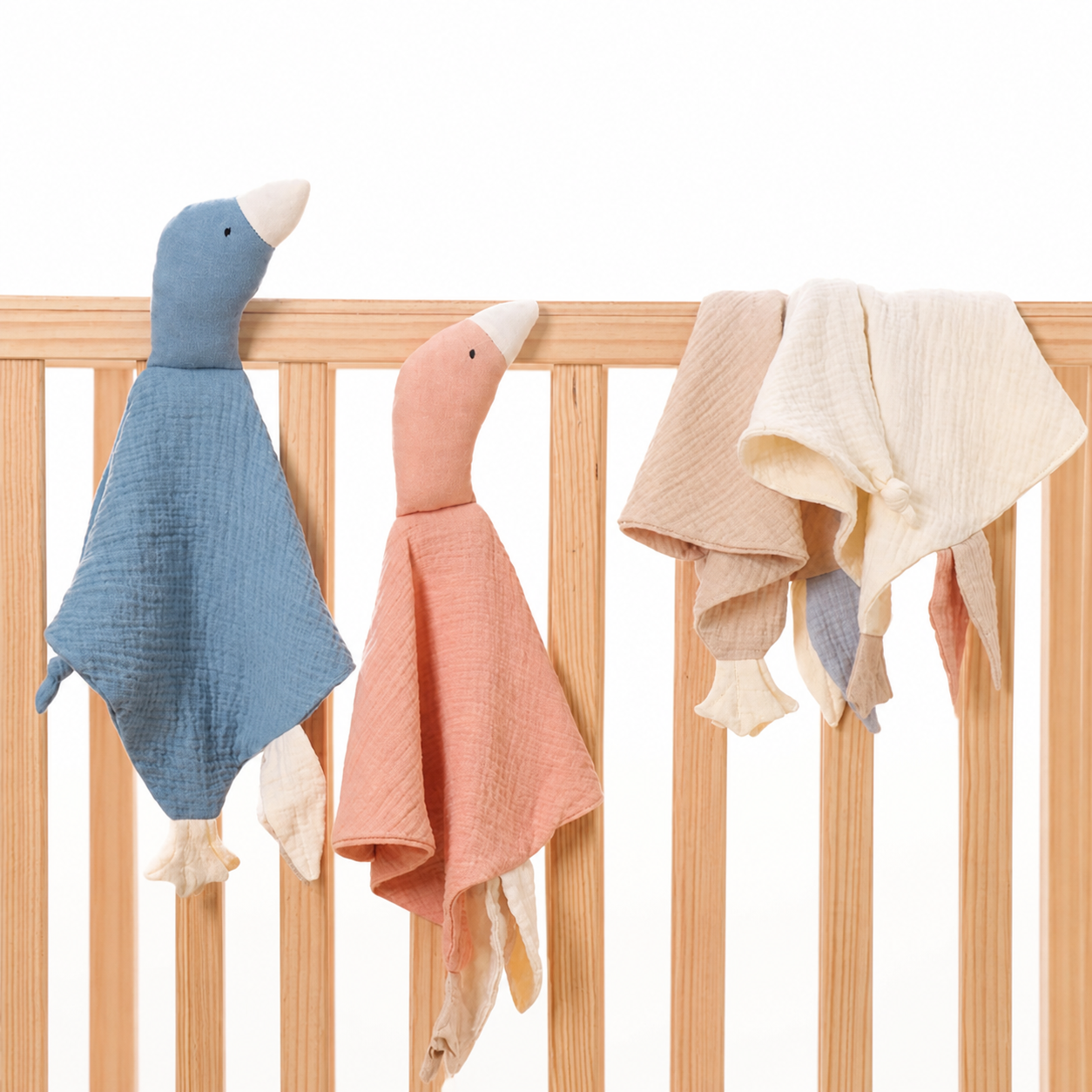 Doudou oie pour bébé