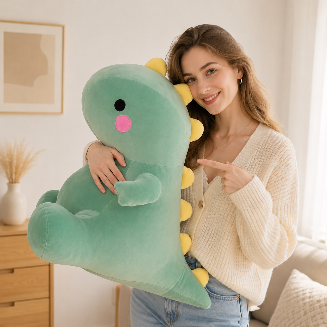 Peluche Dinosaure Coloré
