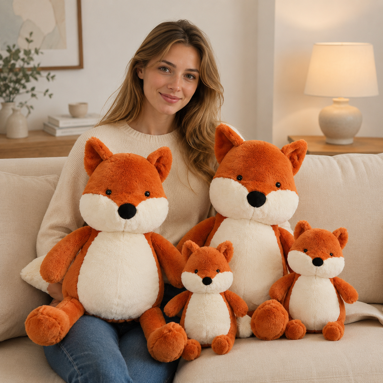 Peluche Renard Géant