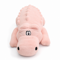 Peluche géante crocodile