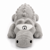 Peluche géante crocodile
