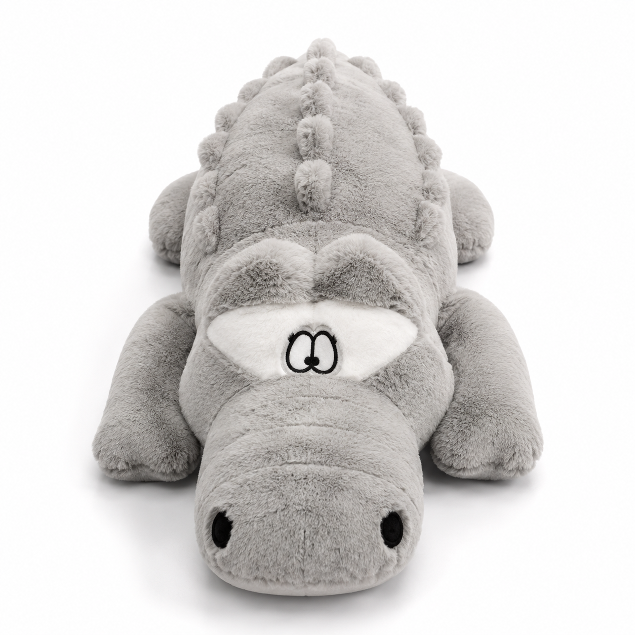Peluche géante crocodile