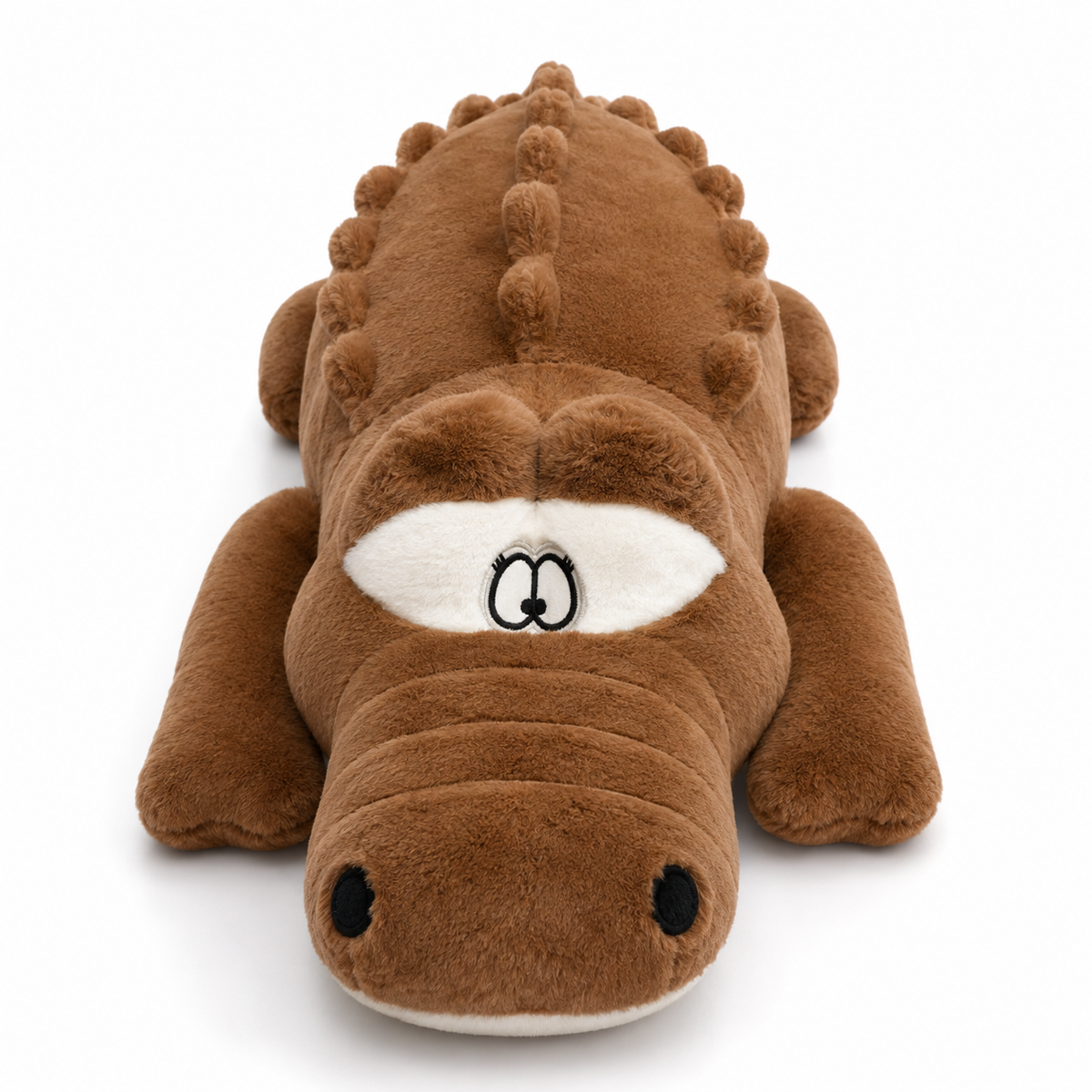 Peluche géante crocodile