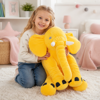 Peluche éléphant Coloré